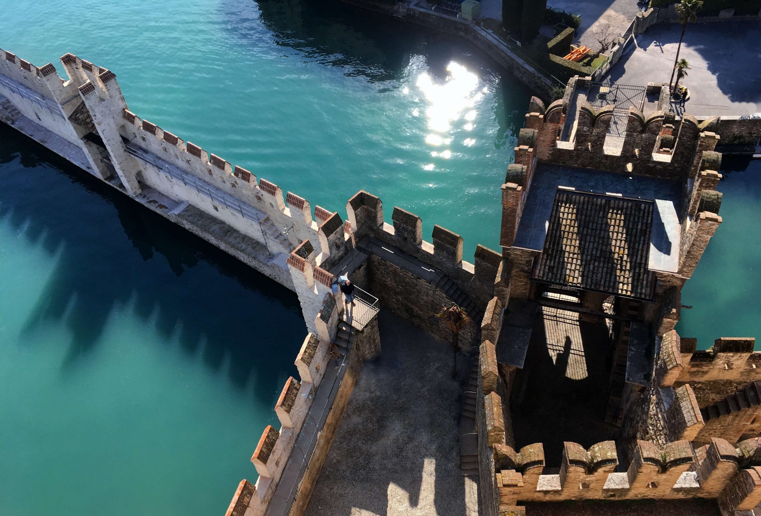 Garda lake castle